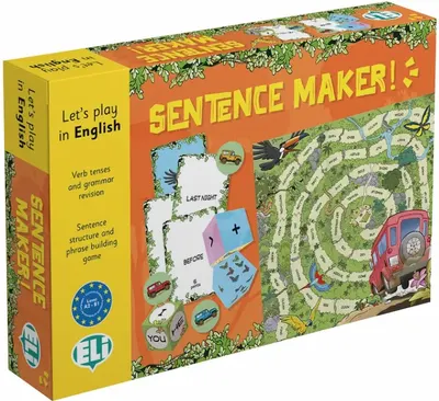 Joc educativ Eli Sentence Maker (Limba engleză)