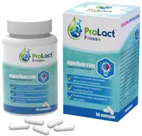 Focus+ Probiotic pentru o bună concentrare și memorie, 60 capsule, ProLact