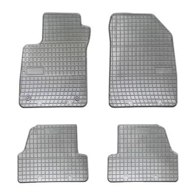 Set covorase auto din cauciuc Opel Mokka 2012-2019,Chevrolet Trax 2012-2019 culoare Gri, presuri FROGUM, 4 buc.