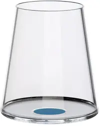 Pahare pentru vin roșu Trebonn - SplitGlass, 2 bucăți , 450 ml, albastru
