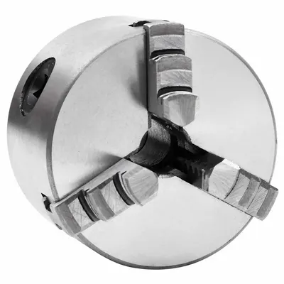 vidaXL Mandrină de strung cu 3 fălci, 80 mm, oțel K11 80