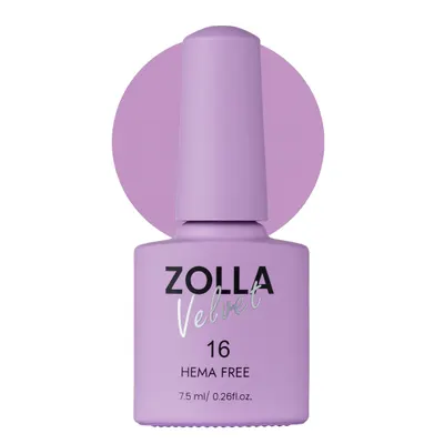 Oja semipermanenta Zolla Velvet Hema Free 16