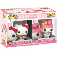 Set 2 Figurine Funko 2025 Exclusive Box - July - Hello Kitty & My Melody