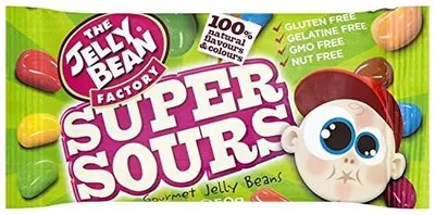 Bomboane - Jelly Bean Supersours Gourmet