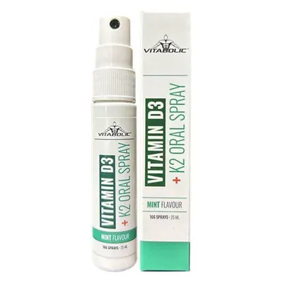 Oral Spray Vitamin D3+K2 Menta 25ml