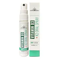 Oral Spray Vitamin D3+K2 Menta 25ml