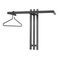 Cuier de perete negru din metal 65 cm Senza – Spinder Design