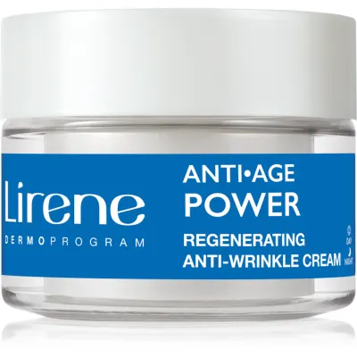 Lirene Anti Age Power crema intensiva cu efect de intinerire cu efect antirid 55+ 50 ml