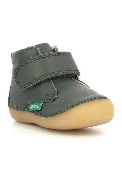 Ghete din piele Sabio - Kaki