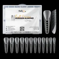 Tipsuri Reutilizabile NAILSUP Full Forms Russian Almond, 120 buc