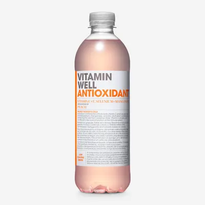 Băutură îmbogățită cu vitamine, aromă de piersică, Antioxidant 500ml
