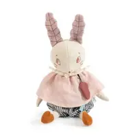 Jucarie textila muzicala, iepuras, 36 cm, moulin roty