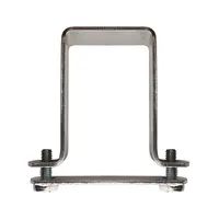 Brida Banda pentru Stalpi Rectangulari Dimensiuni Stalp 40x40 Mm Acoperire Zincat Electrolitic