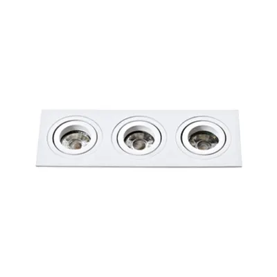 Terni Pro square / 3-fach / swivelling 50W white IP20