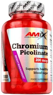 Chromium Picolinate, 200 mcg, 100 capsule, Amix