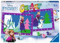 Set de vopsea după număr Ravensburger CreArt - Frozen