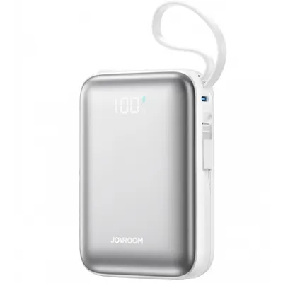 Baterie Externa Joyroom JR-PBF29, 20000mAh, 22.5W, QC + PD, 1 x Lightning - 2 x USB-C, Alba