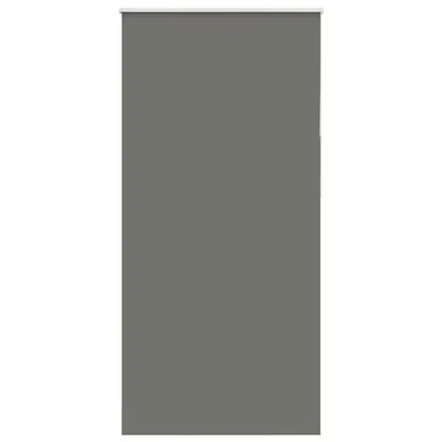 vidaXL Jaluzea cu role opace gri 95x210 cm lățime țesătură 90,7 cm