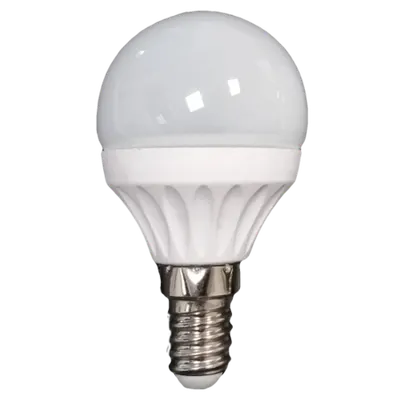 Bec Bl Led Sferic E14, model glob G45, 3W=25W, 2700K, lumina calda