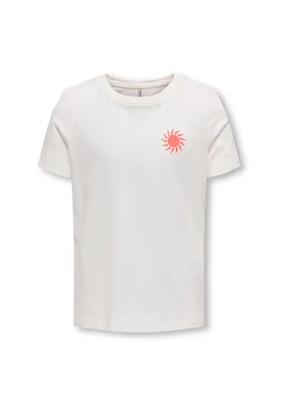 Tricou fete 15340140 - Bumbac organic - Alb - Alb