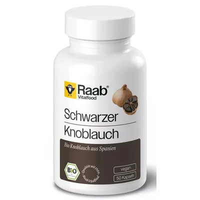 Usturoi negru bio 500mg 50 capsule 25g Raab