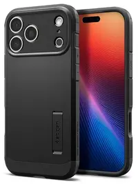 Husă Spigen - Tough Armor, iPhone 17 Pro, MagSafe, negru
