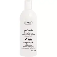 Sampon pentru intarirea firului de par cu lapte de capra si keratina, Ziaja | 400 ml