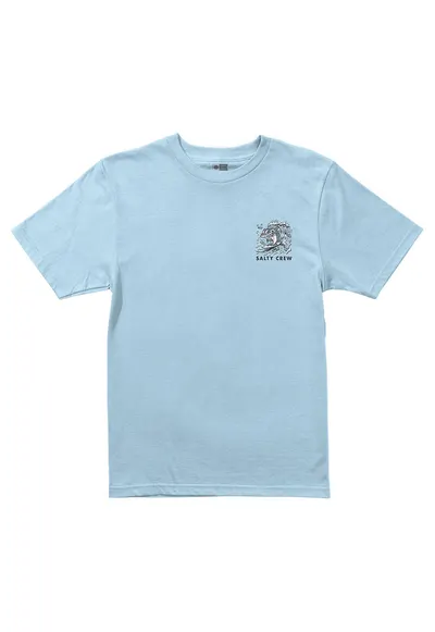 Tricou din bumbac organic cu imprimeu Surf Shark