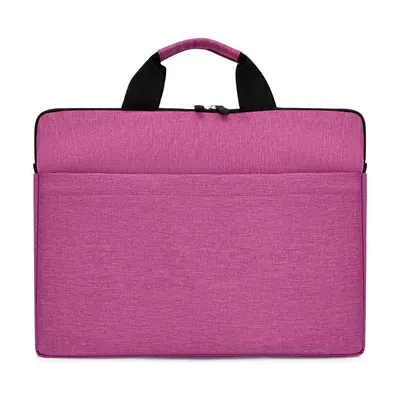 Geanta laptop, 37x28x2,5 cm, 2 compartimente, roz