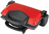 Grătar Singer - CG-1800, 1800W, granit, cu striații, roșu/negru
