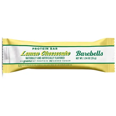 Baton Proteic cu Aroma de Cheesecake cu Lamaie fara Zahar Adaugat 55g