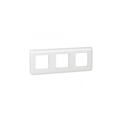 Placa Mosaic - 3 x 2 modul orizontal - alb