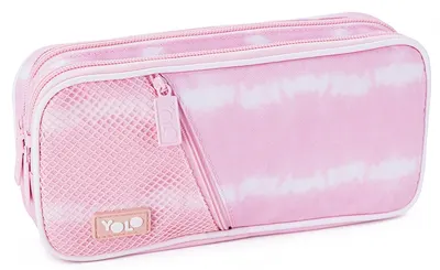Penar Yolo - Tie dye pink, cu 2 fermoare