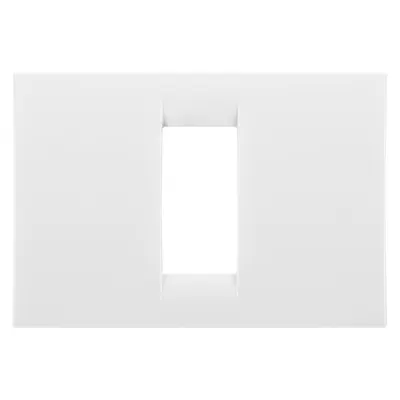 Placa ornament Virna - tehnopolimer gloss finish - 1 modul- CLOUD WHITE - SYSTEM