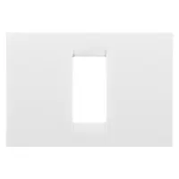 Placa ornament Virna - tehnopolimer gloss finish - 1 modul- CLOUD WHITE - SYSTEM