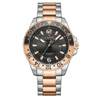 Ceas barbatesc Naviforce Otel Quartz Analog Data Auriu