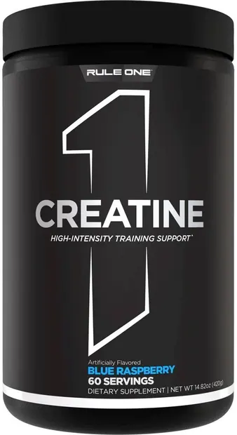 Creatine, zmeură albastră, 420 g, Rule1