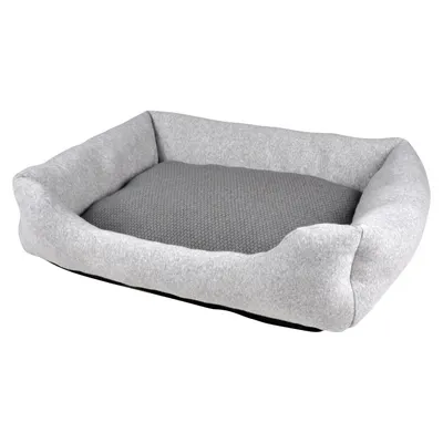 Pat pentru animale de companie gri deschis pentru câini 70x58 cm Graphene – Love Story