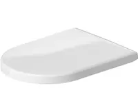 Capac WC Duravit Starck 3, 0067790000, softclose, duroplast, Alb