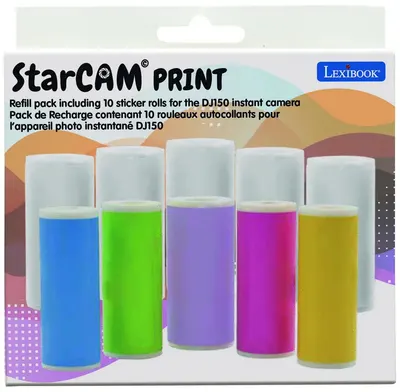 Set role Lexibook - StarCAM Print DJ15 /DJ160, 10 bucăți