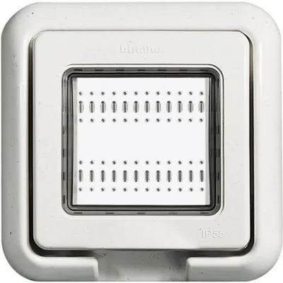Suport placa Idrobox IP55 - culoare alba