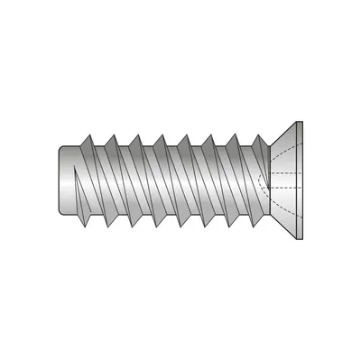 Eurosurub Cap Ingropat O7.7 mm Locas Z Filet Dublu Otel Zincat-L 25