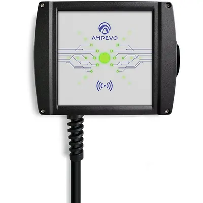 Statie incarcare masini electrice trifazata 22 kW 32A cu aplicatie mobila + RFID Ampevo AMP322T2GO-CP+RFID