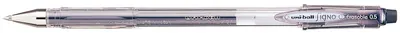 Gel roller cu radiera Uniball Signo Erasable – Negru, 0.5 mm