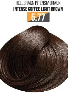 Vopsea Profesionala Fara Amoniac EVOQUE USA, Nuanta 5.77 INTENSE COFFEE LIGHT BROWN - Cu Ulei de Argan si 12 Aminoacizi, 100 ml - Evoque