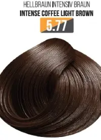 Vopsea Profesionala Fara Amoniac EVOQUE USA, Nuanta 5.77 INTENSE COFFEE LIGHT BROWN - Cu Ulei de Argan si 12 Aminoacizi, 100 ml - Evoque