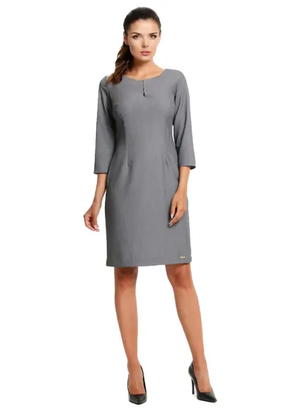 Rochie mini dama Broce A124 gri - Gri