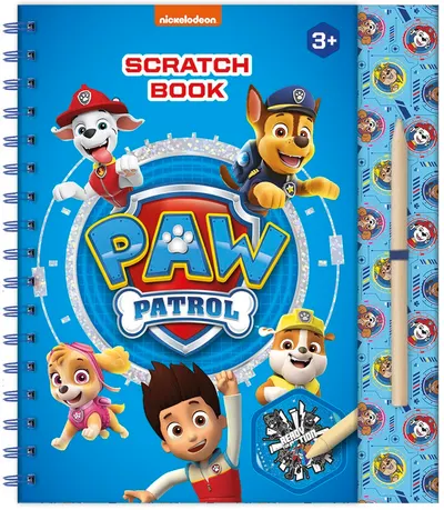 Set creativ Totum Paw Patrol - Scratchbook