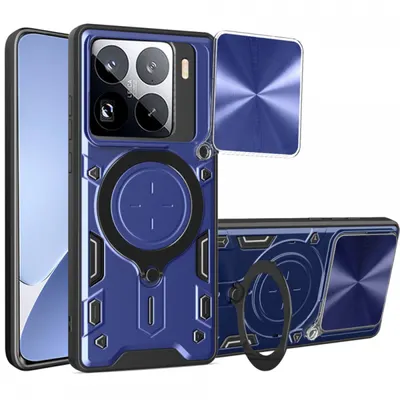 Husa pentru Xiaomi 15 Pro, Techsuit, CamGuard Pro, Albastra