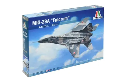 Model de ansamblu militar - vânător sovietic MiG-29 Fulcrum (MiG-29 FULCRUM)